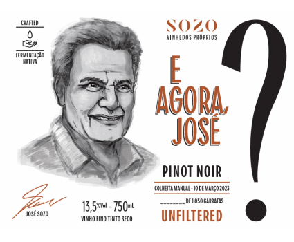 SOZO E AGORA, JOSÉ ? Pinot Noir 2023