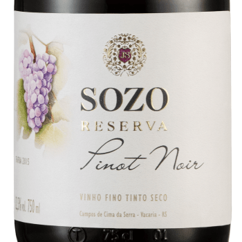 SOZO Reserva Pinot Noir 2015