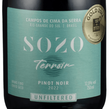 SOZO Terroir Pinot Noir 2022