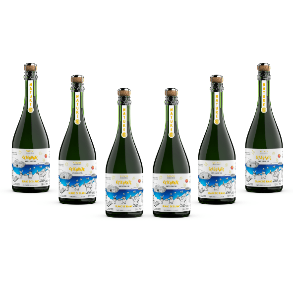 SOZO CELEBRATE Blanc de Blanc NATURE - KIT 6 GARRAFAS