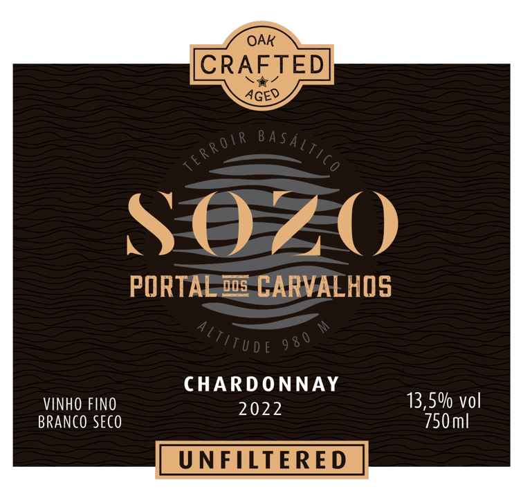 SOZO Portal dos Carvalhos CHARDONNAY 2022 (9 meses carvalho